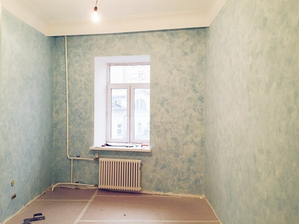 Пыльная роза. Дизайн-проект интерьеров квартиры в историческом центре Москвы.