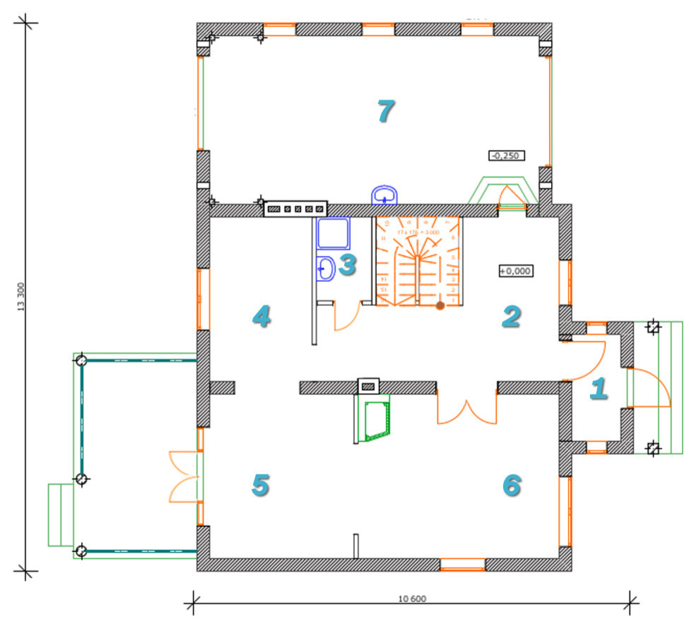 Проект дома "Люксембург"