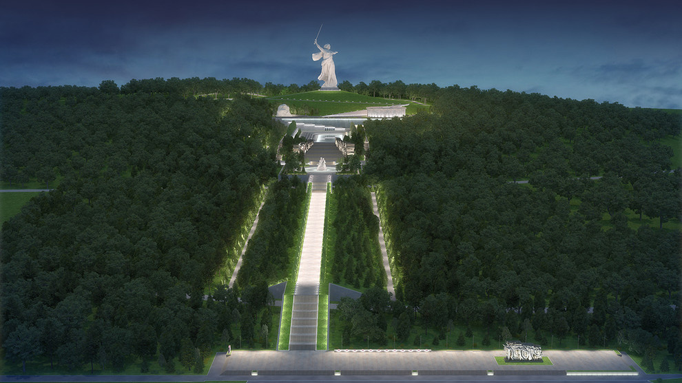 Обложка проекта: Мамаев Курган (Mamaev Hill Volgograd)