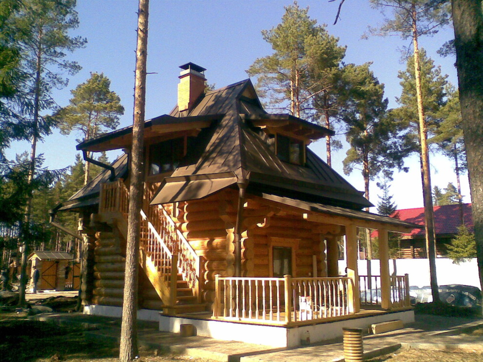 Обложка проекта: Баня - гостевой дом в Вырице