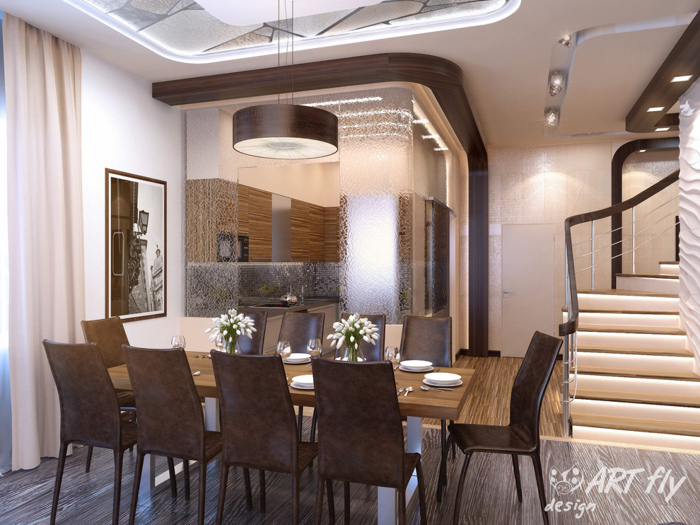 Проект двухуровневого пентхауса в ЖК "Well House", 200 кв.м.
