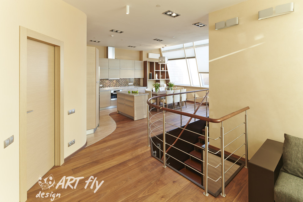 Проект двухуровневого пентхауса в ЖК "Well House". Вторая версия. 200 кв.м.