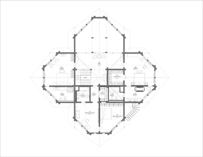 Интерьер дома в Бенилюксе
