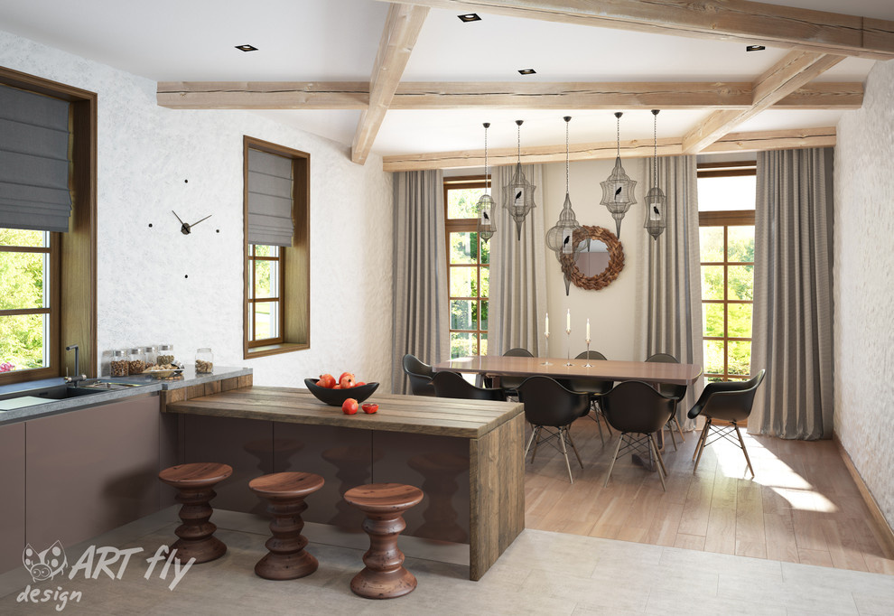 Проект коттеджа в стиле Modern Chalet