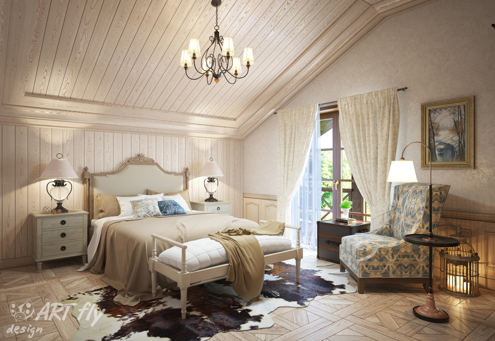 Проект коттеджа в стиле Traditional Chalet