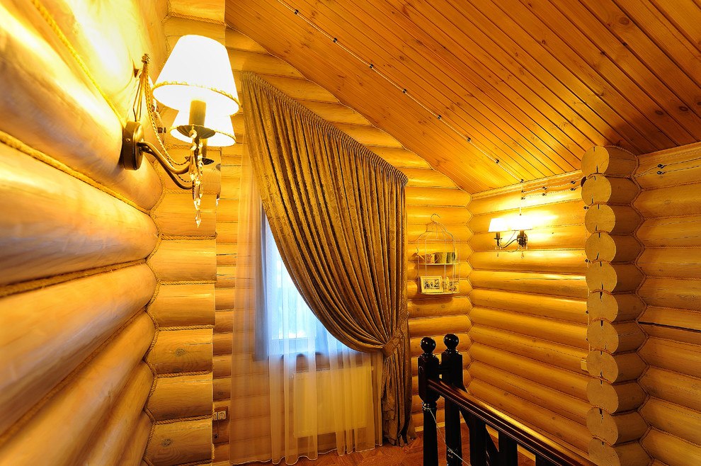 Бревенчатый дом для гостей