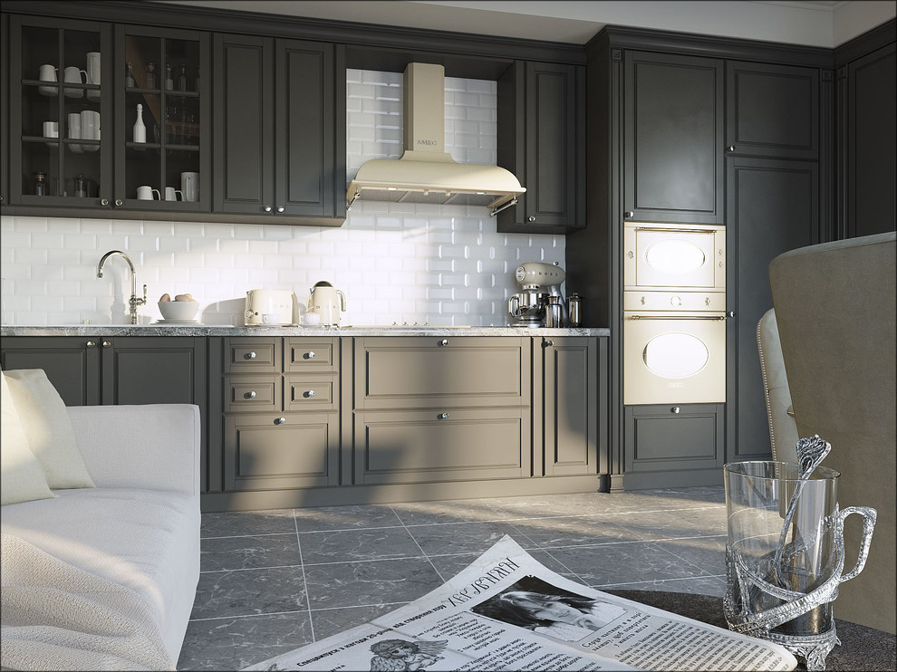 Интерьер квартиры в классическом стиле.