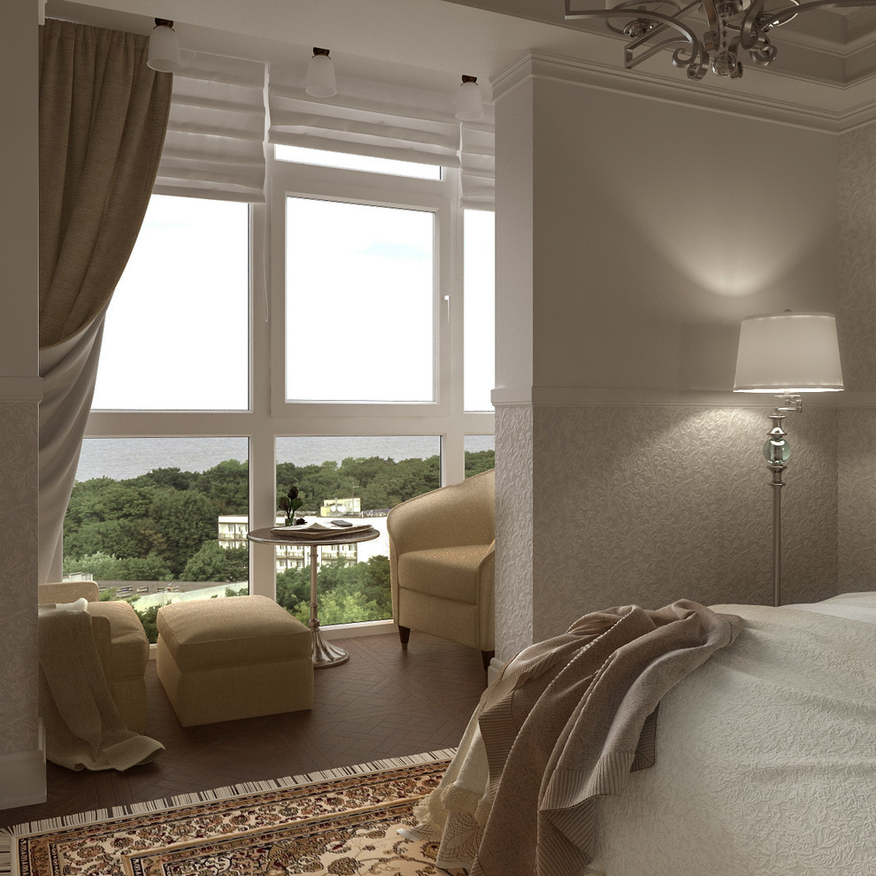 Интерьер квартиры в классическом стиле.