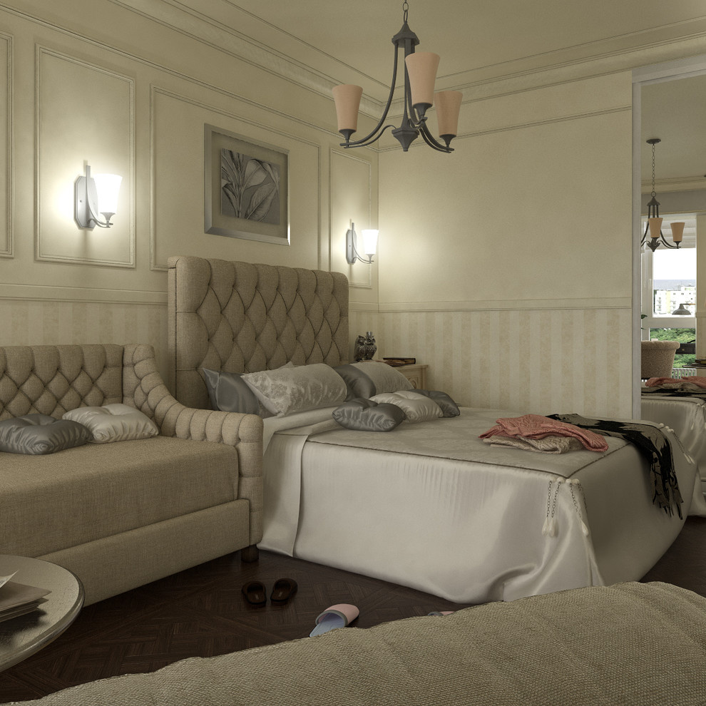 Интерьер квартиры в классическом стиле.