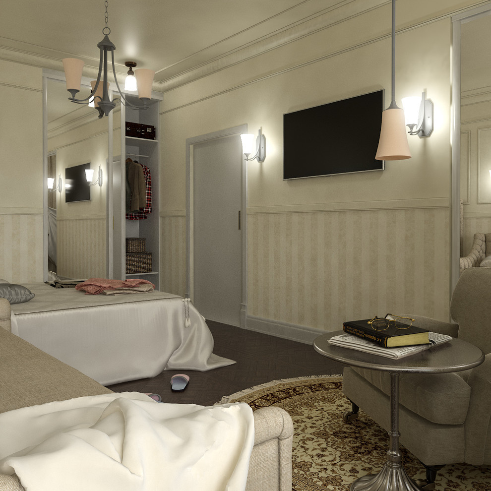 Интерьер квартиры в классическом стиле.