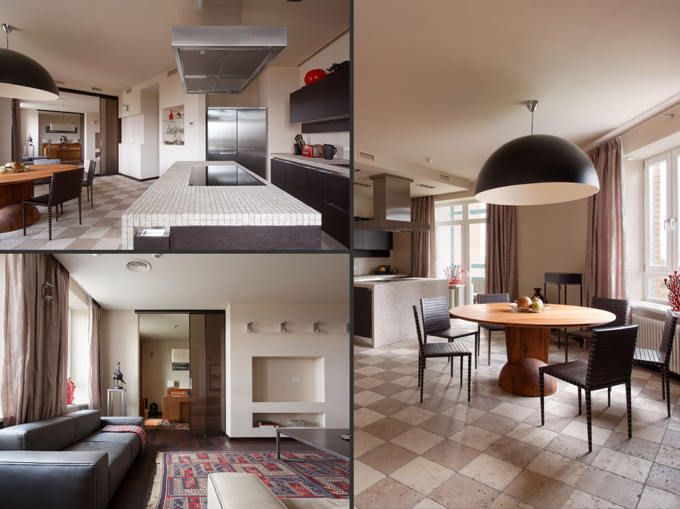 Интерьер квартиры в ЖК "Золотые ключи - 2", Москва, Минская ул. 1/3