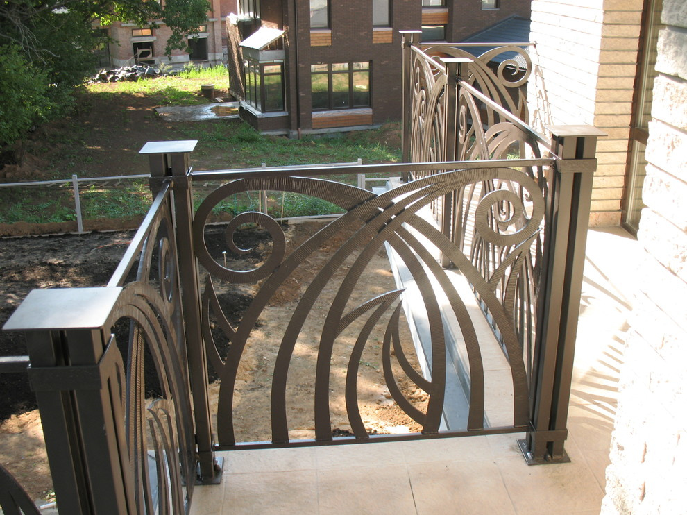 Дом в Барвихе Ограждения в стиле ар деко