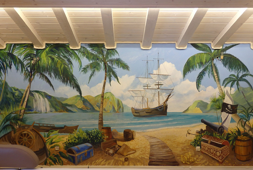 Роспись в интерьере