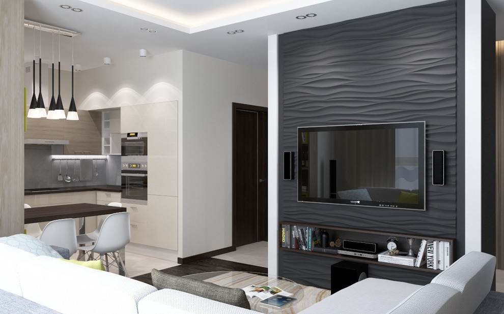 Открытая планировка. Студия