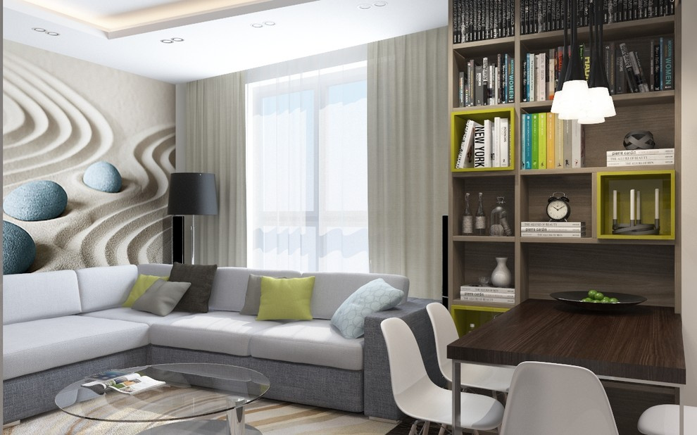 Открытая планировка. Студия