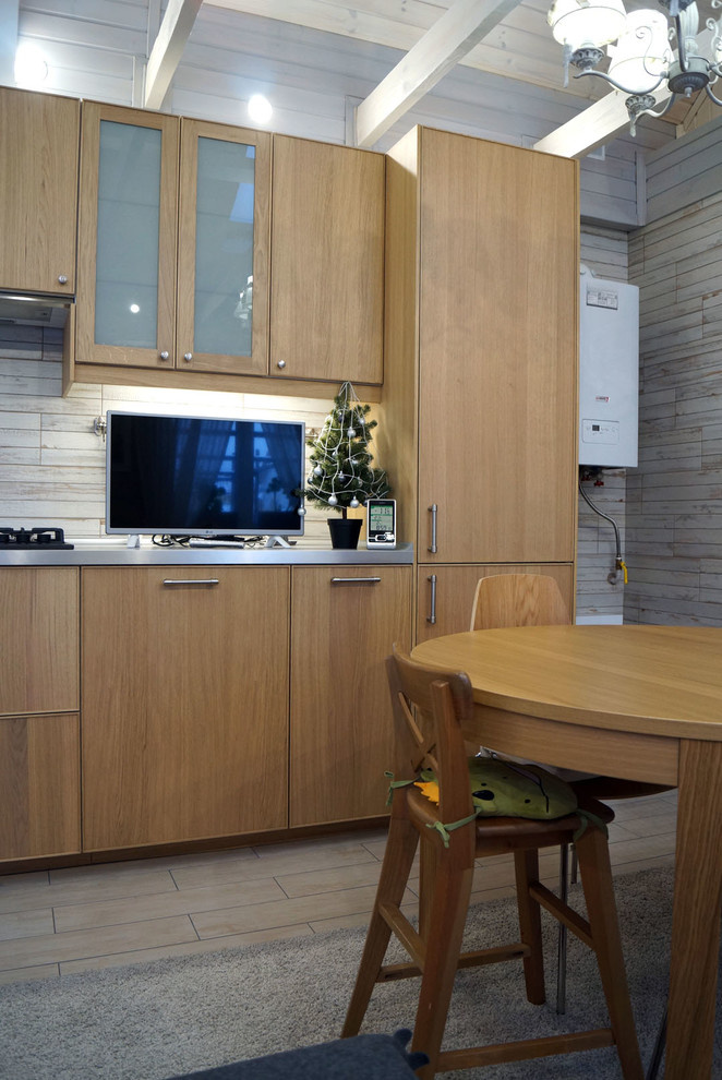 Гостевой дом с сауной "White/grey/wood"