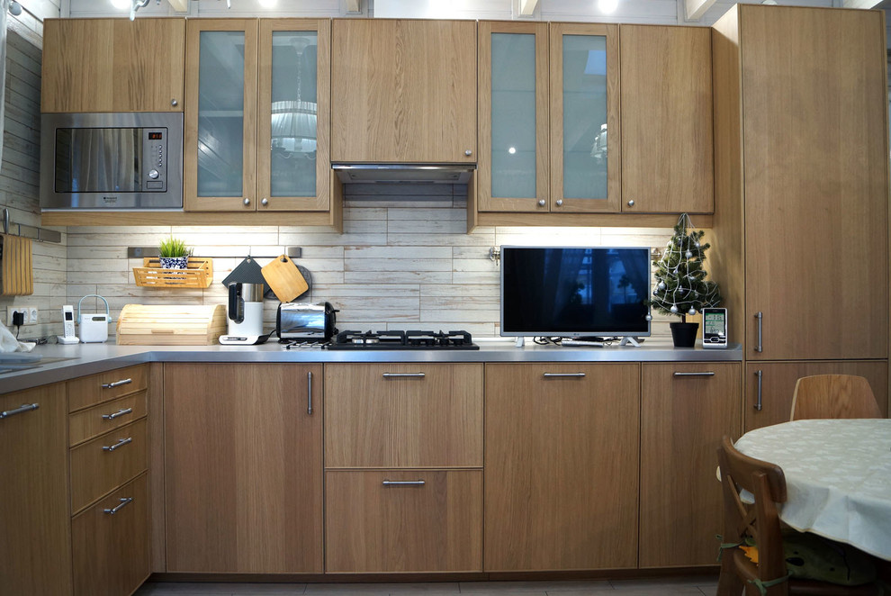 Гостевой дом с сауной "White/grey/wood"