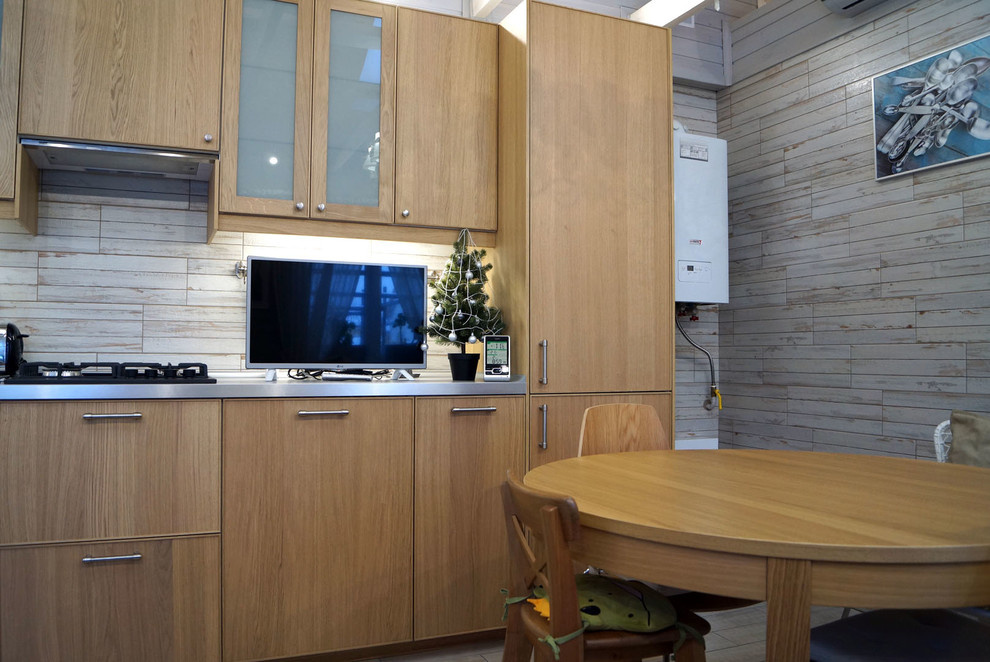 Гостевой дом с сауной "White/grey/wood"