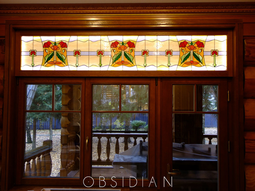 Витражи "Маки"