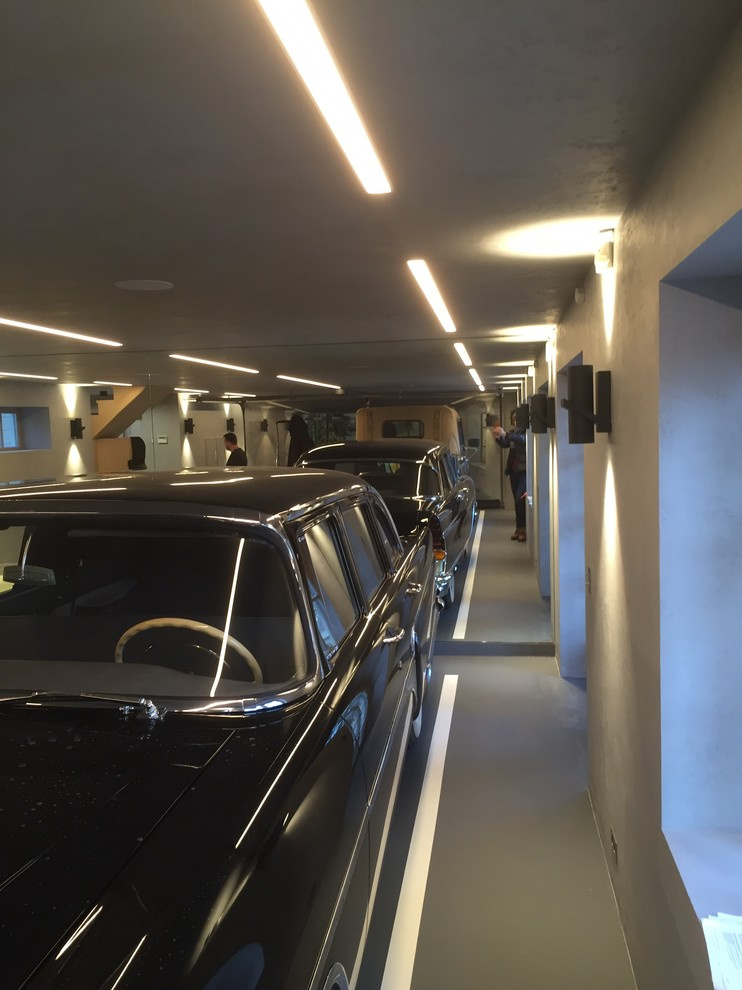 Гараж в стиле лофт