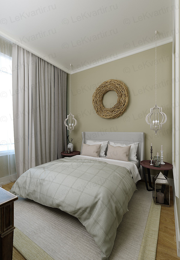 Квартира на Октябрьской набережной (визуализация)