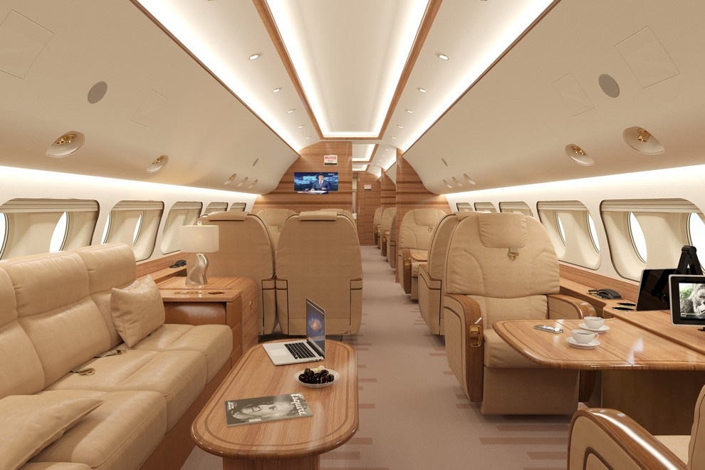 Дизайн-проект самолета superjet 100