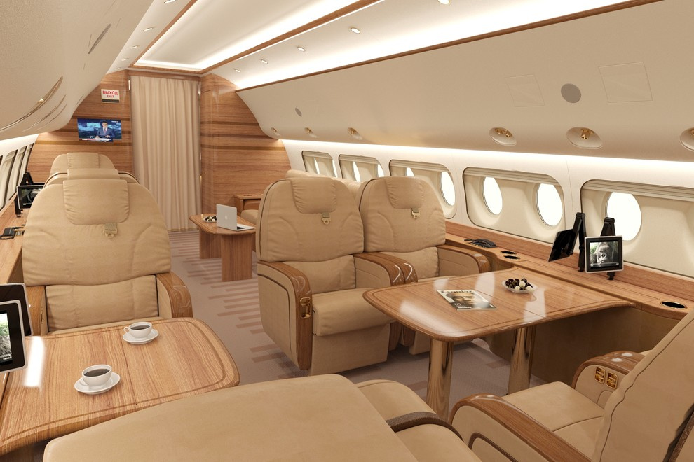 Дизайн-проект самолета superjet 100