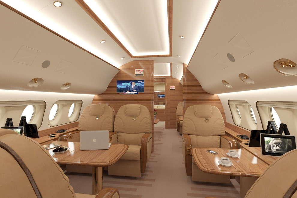 Дизайн-проект самолета superjet 100