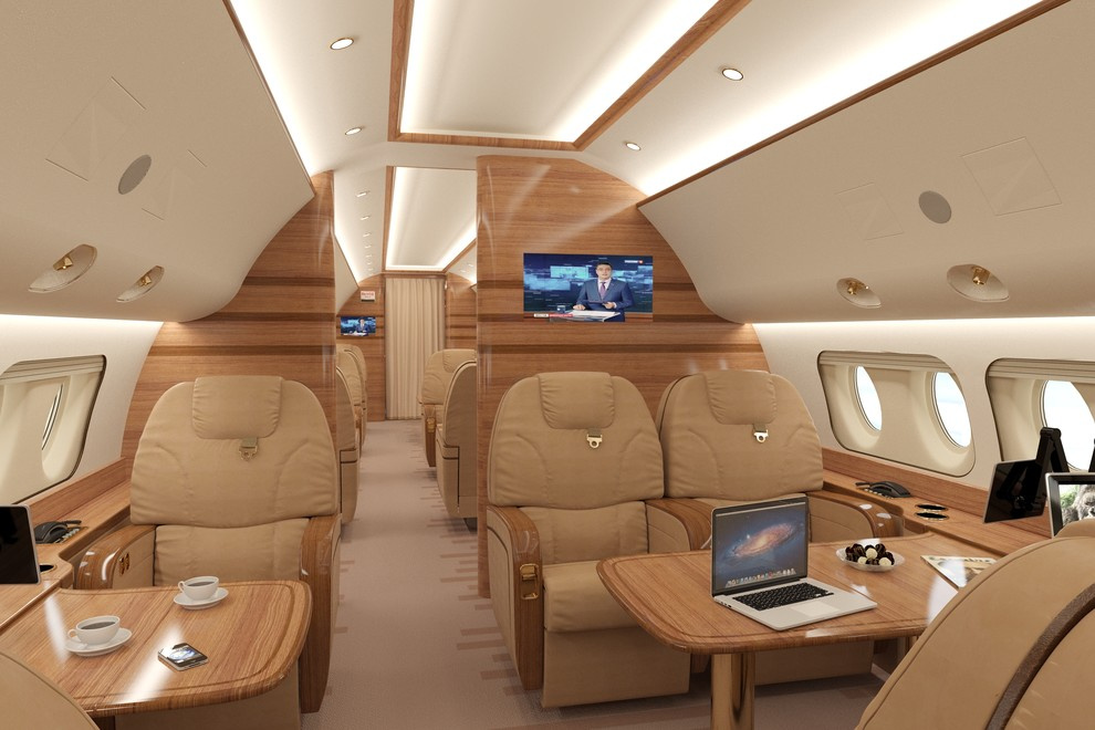 Дизайн-проект самолета superjet 100