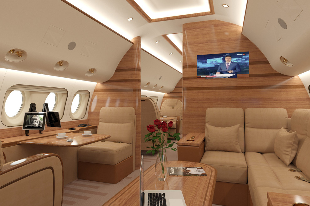 Дизайн-проект самолета superjet 100
