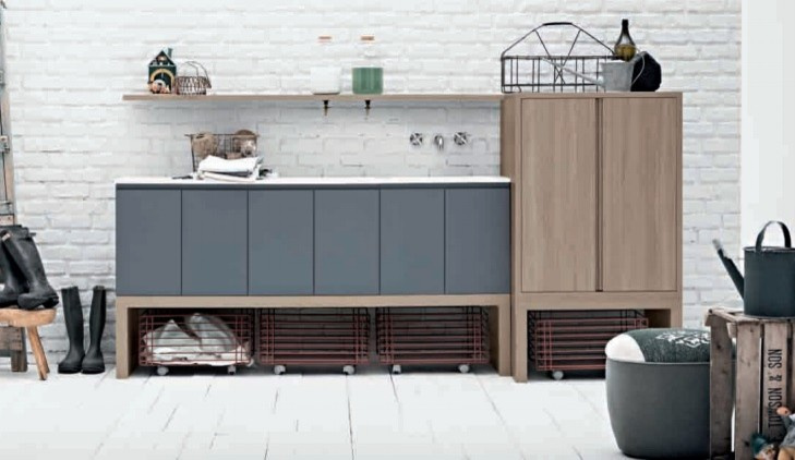 Удобные и продуманные постирочные!