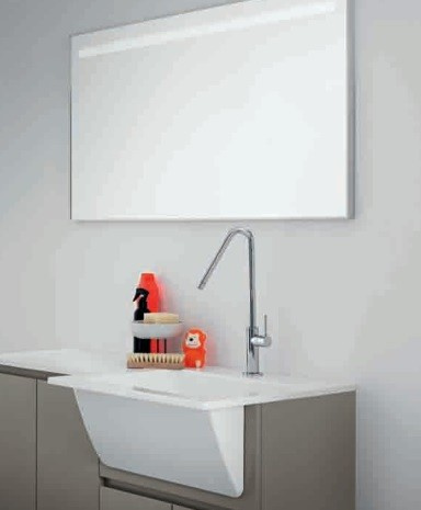 Удобные и продуманные постирочные!