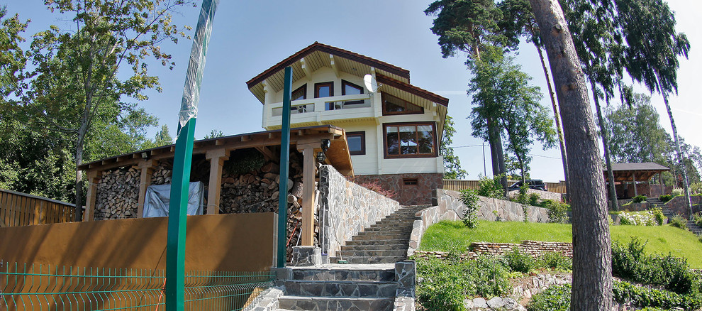 Баня из клееного бруса