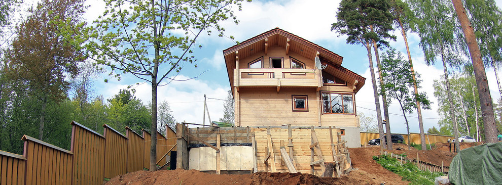 Баня из клееного бруса