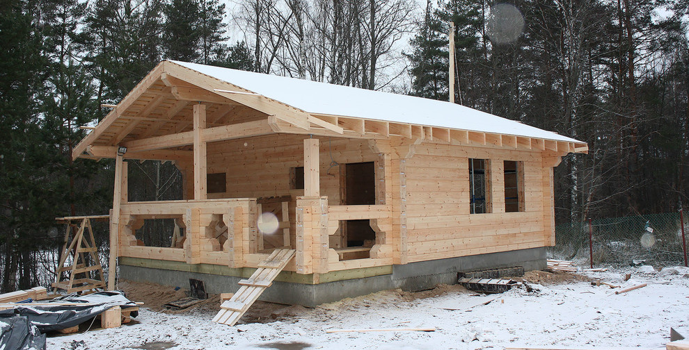 Баня на берегу Вуоксы