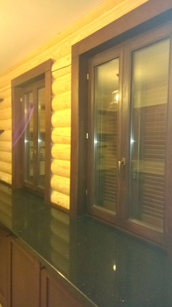 Кухня в охотничий домик