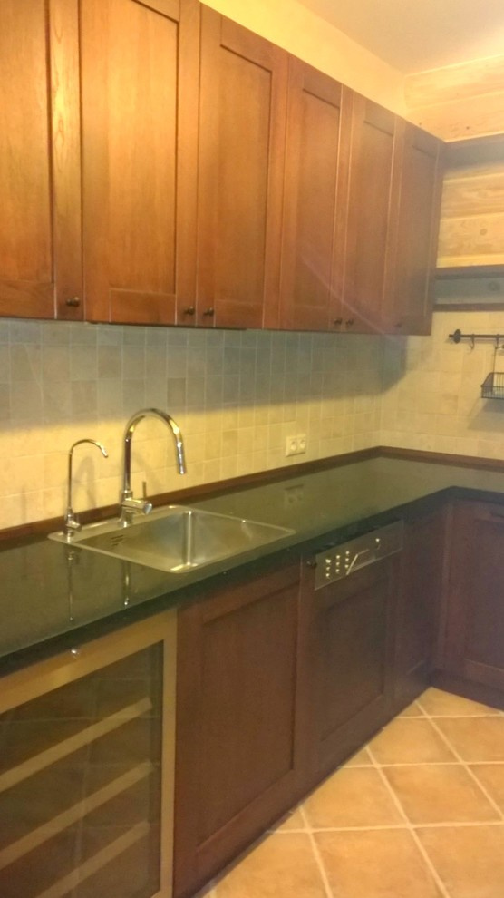 Кухня в охотничий домик