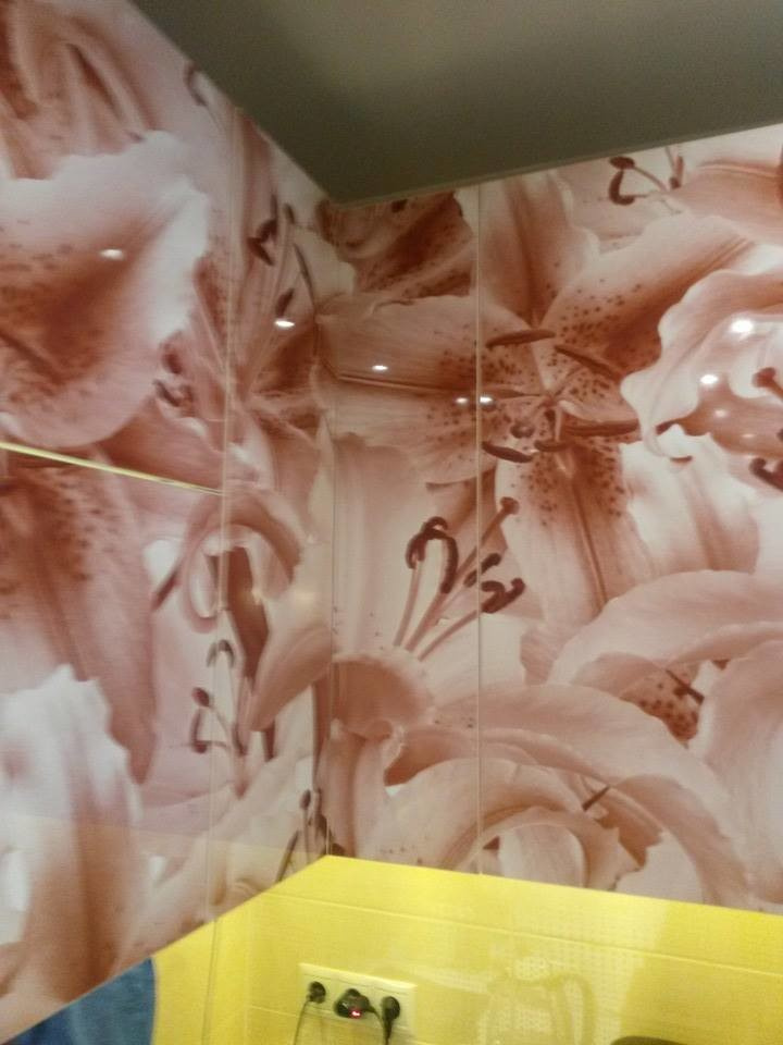 Кухня Глянцевые дизайн панели