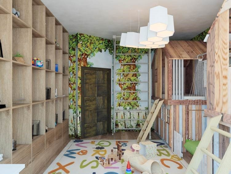 Квартира в индустриальном стиле, ЖК «Омега Хаус», 140 кв.м.