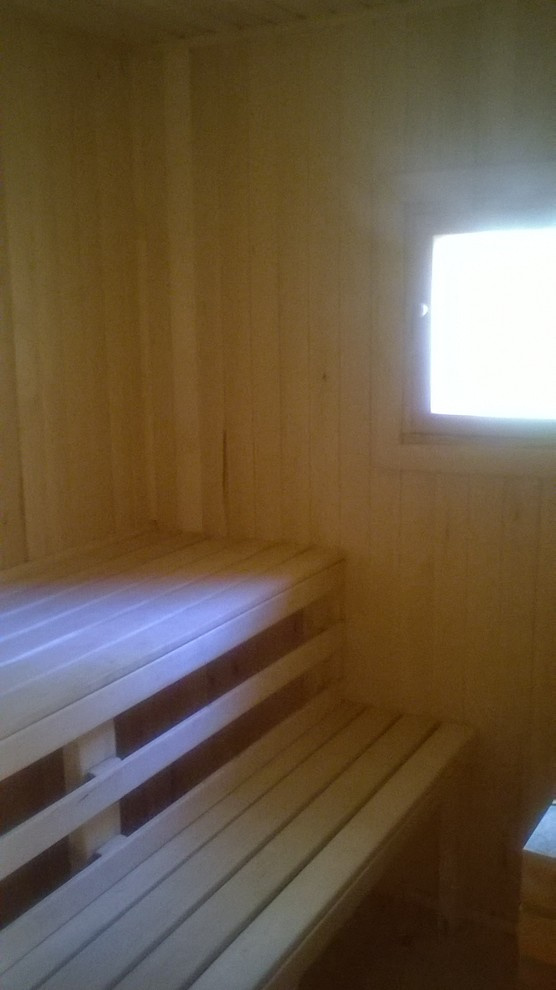 Баня из бревна