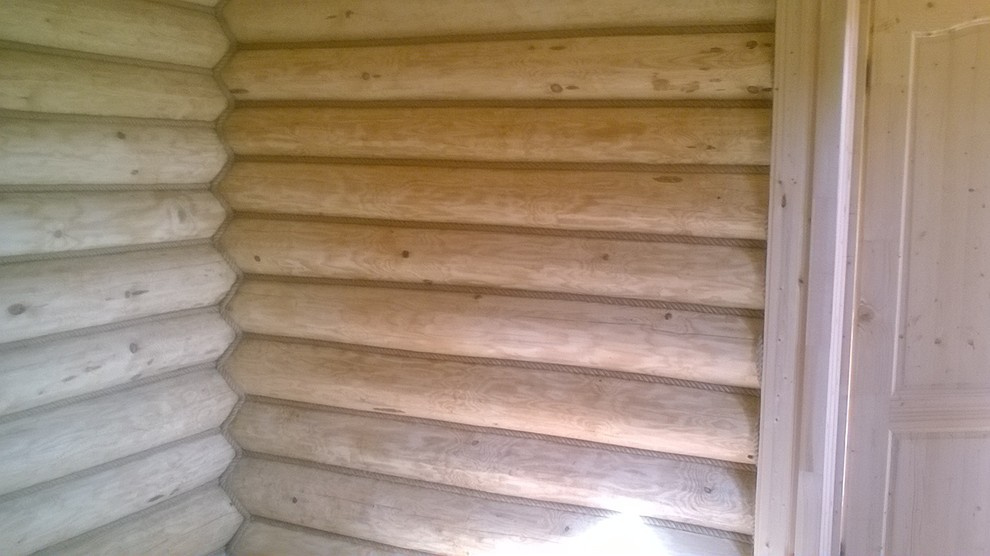 Баня из бревна