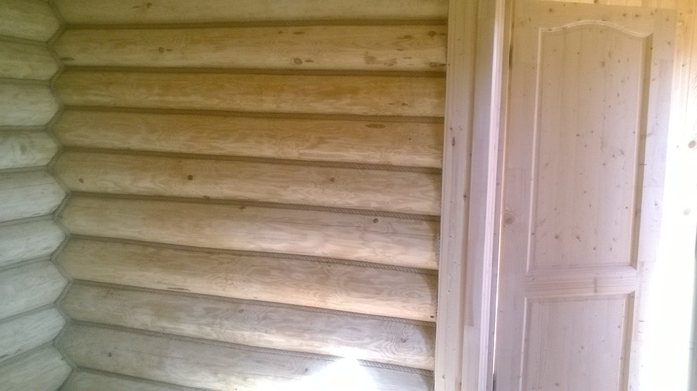 Баня из бревна