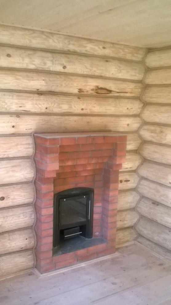 Баня из бревна