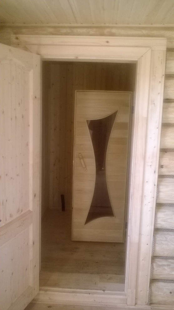 Баня из бревна