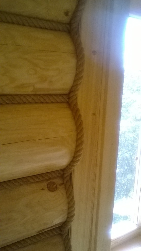 Баня из бревна