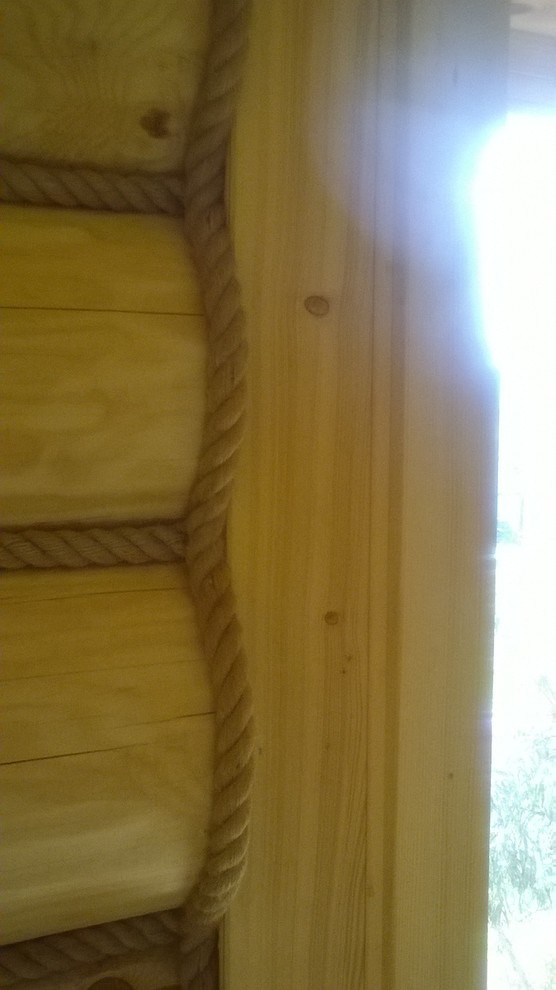 Баня из бревна