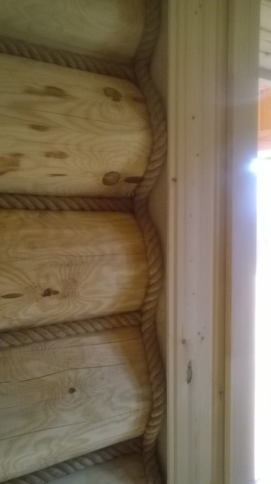 Баня из бревна