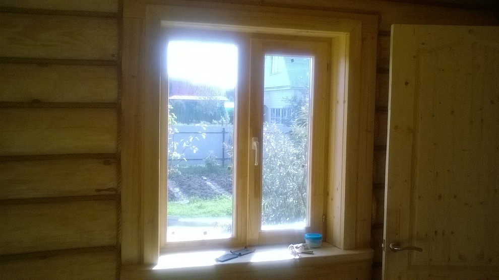 Баня из бревна