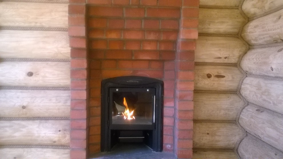 Баня из бревна