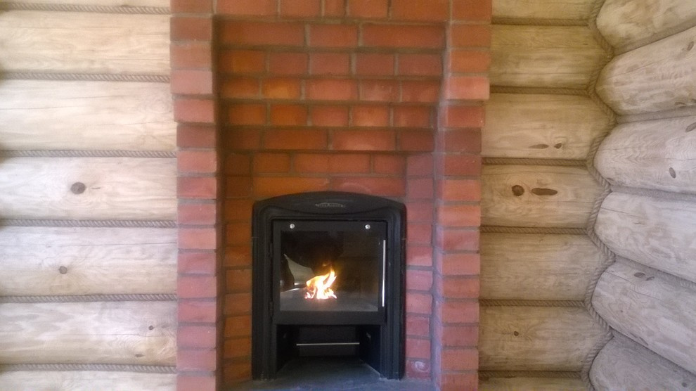 Баня из бревна